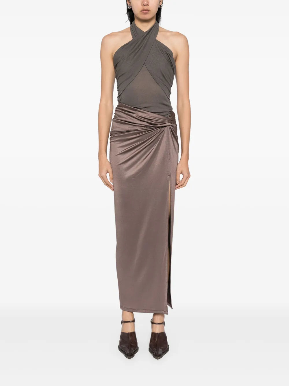 Gathered Detail Dress