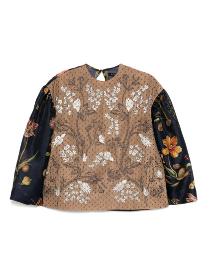 Layered Details Blouse