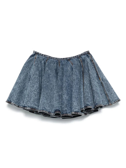 Flared Mini Skirt