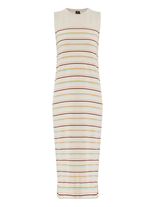 Striped Midi Dress