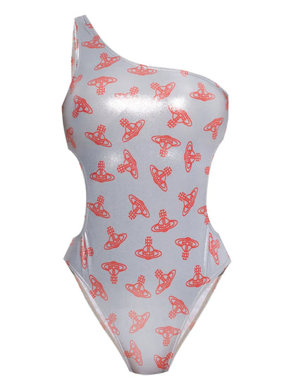 Orb-Print Swimsuit