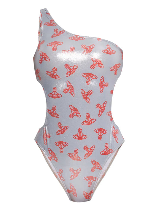 Orb-Print Swimsuit