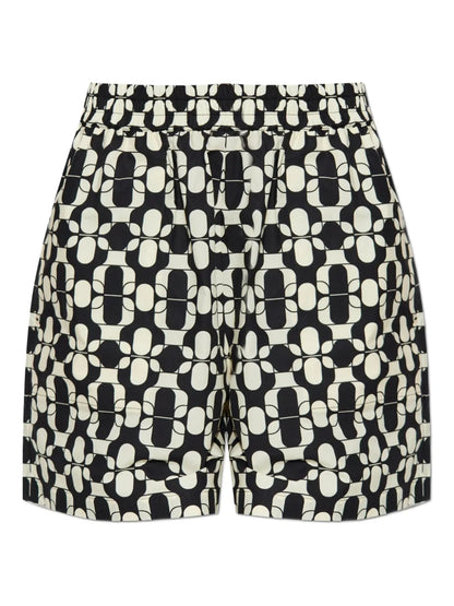 Geometric-Pattern Shorts
