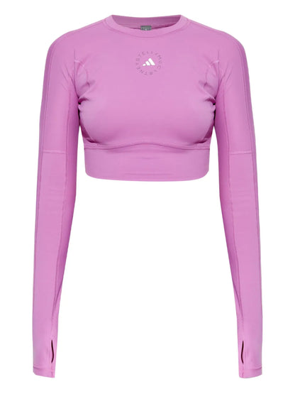 Logo-Print Top