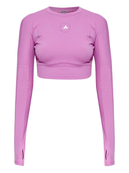 Logo-Print Top