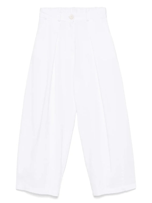 Pleat-Detail Trousers