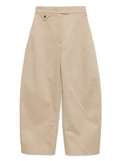 High-Rise Wool Pants