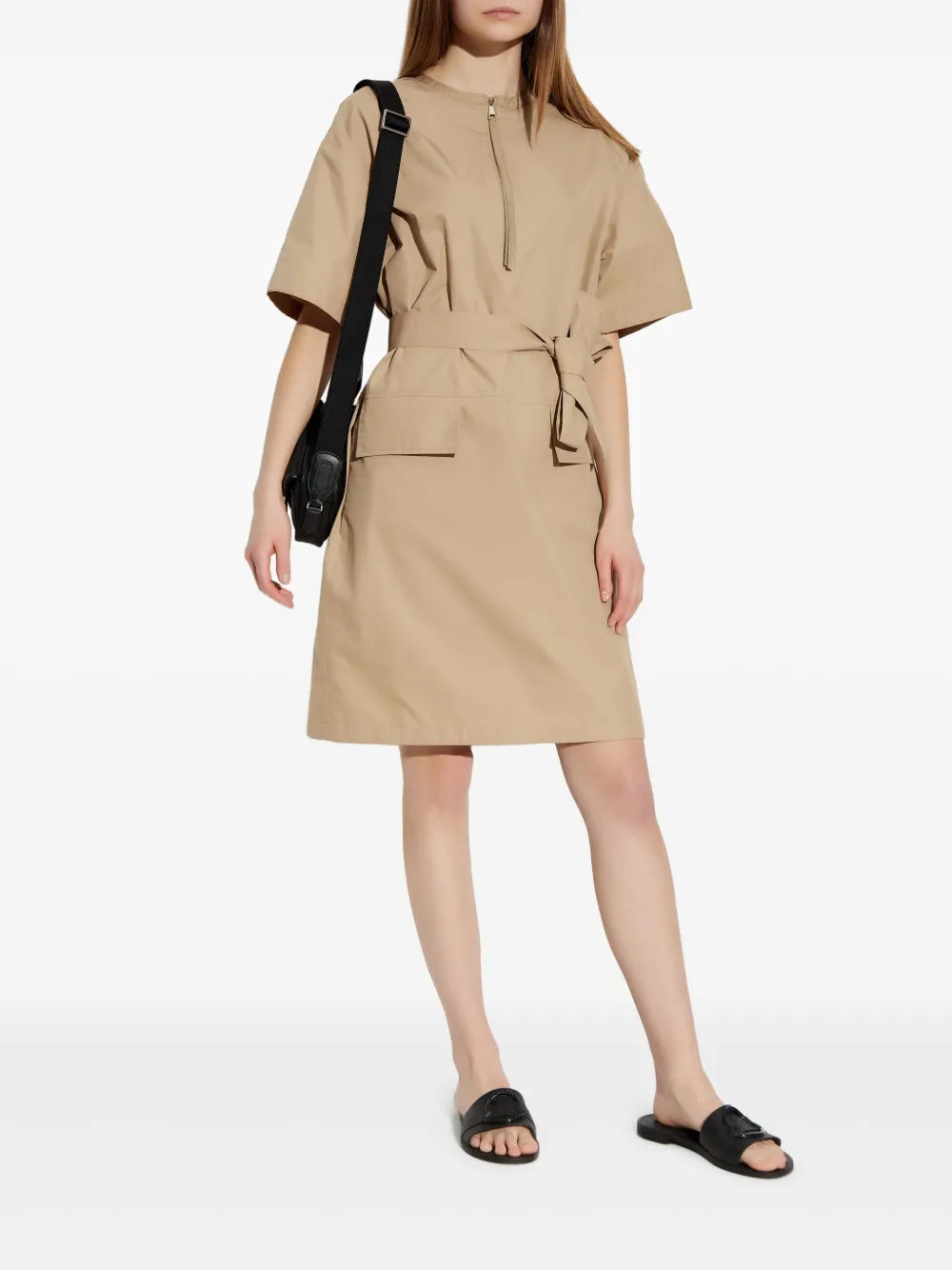 Belted Midi Dress