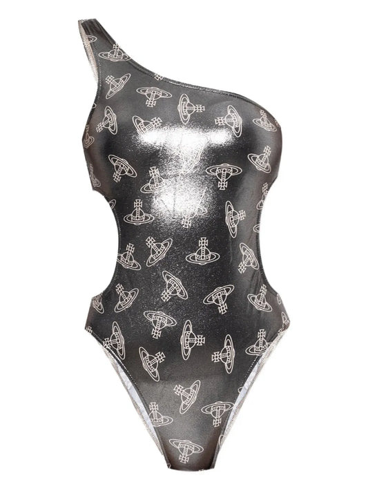 Orb-Print Swimsuit