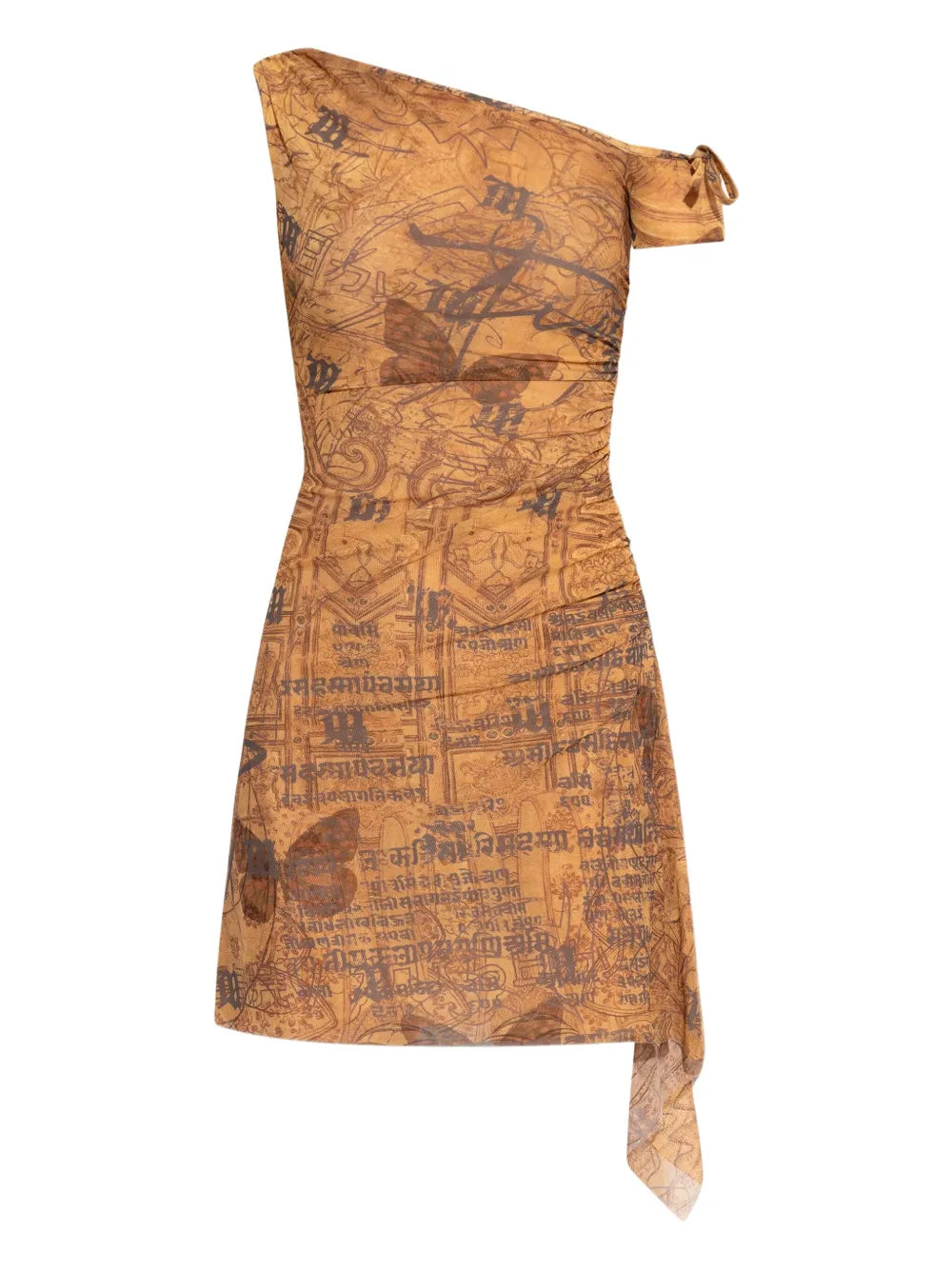 Printed Mini Dress