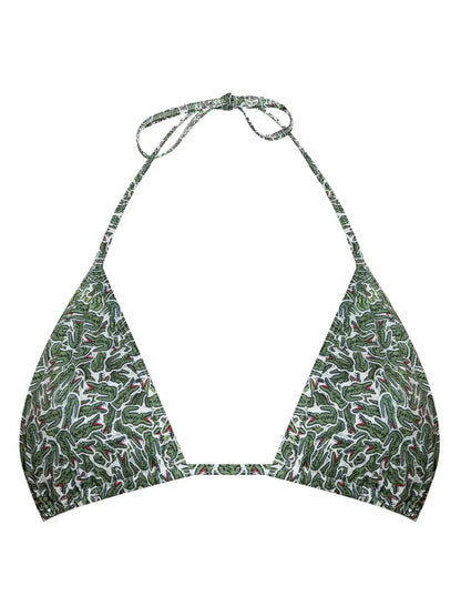 Printed Bikini Top