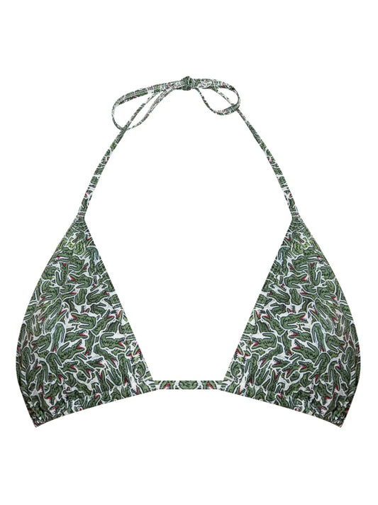 Printed Bikini Top