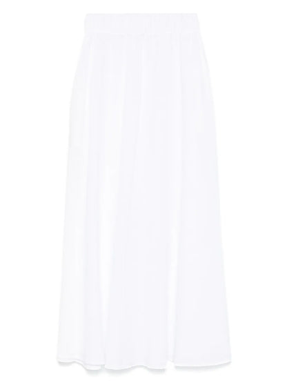 Cotton Midi Skirt