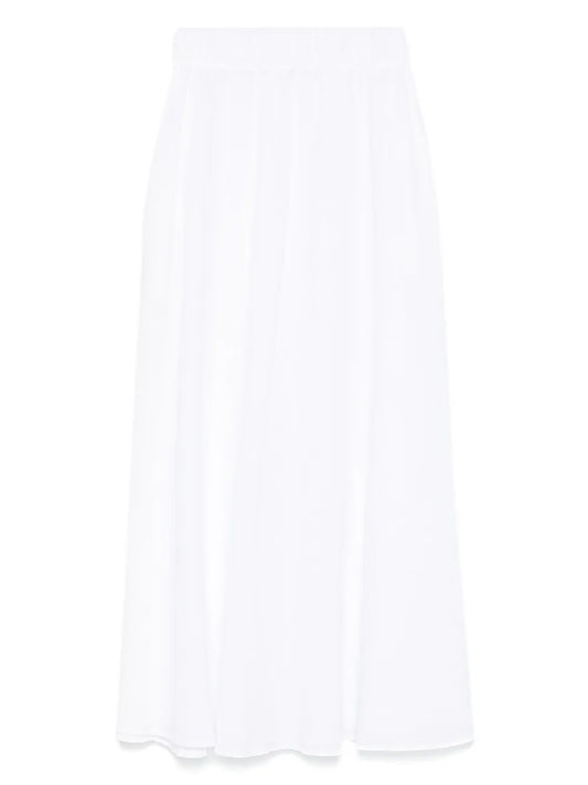 Cotton Midi Skirt