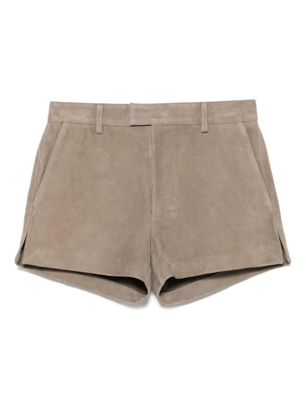 Suede Shorts