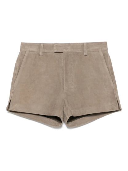Suede Shorts