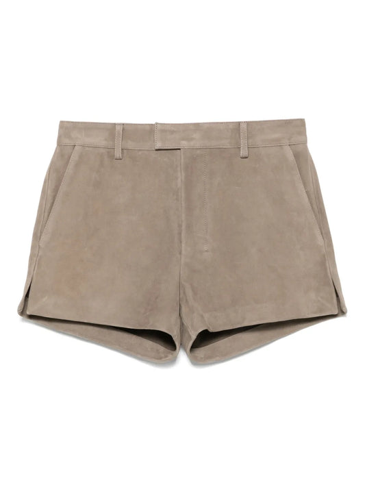 Suede Shorts