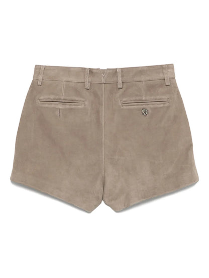 Suede Shorts