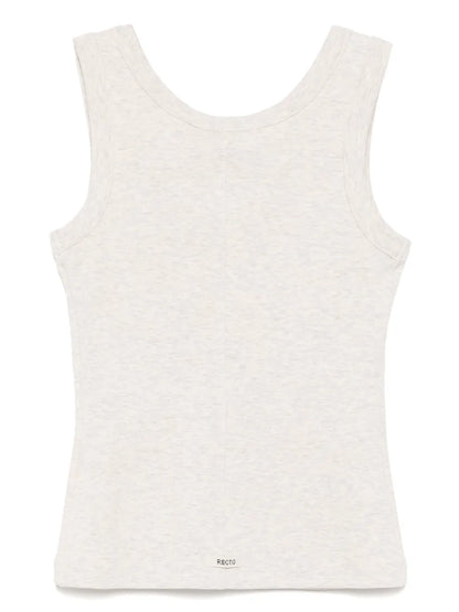 Jersey Scoop-Neck Tank Top
