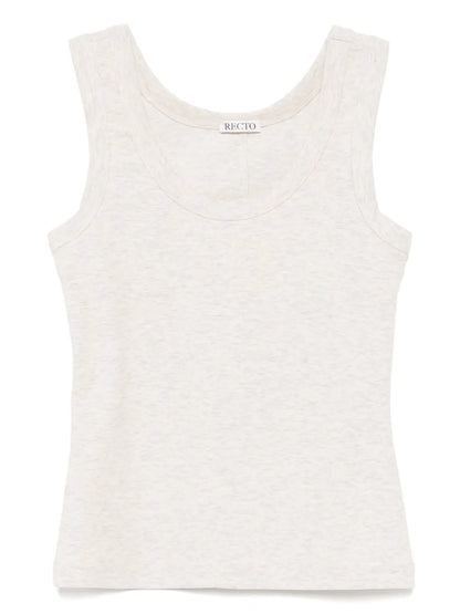Jersey Scoop-Neck Tank Top