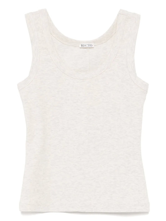 Jersey Scoop-Neck Tank Top