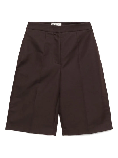 Pleat Detail Shorts