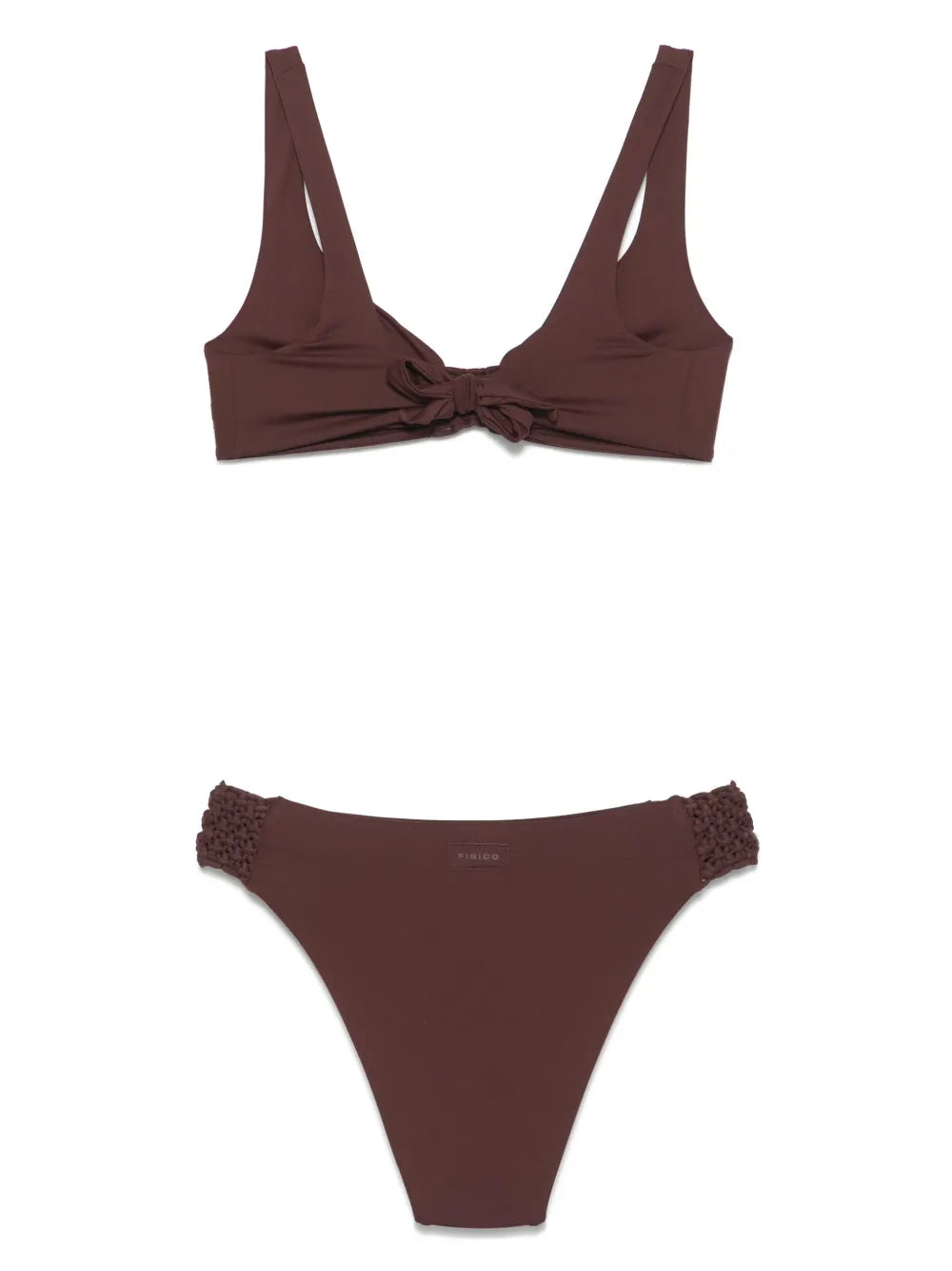 Macramé-Detail Bikini