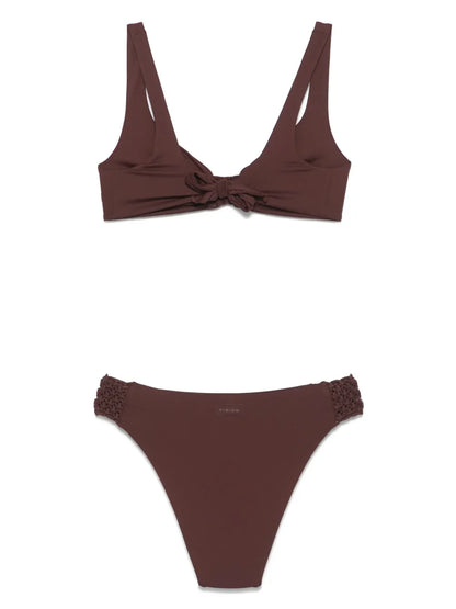 Macramé-Detail Bikini
