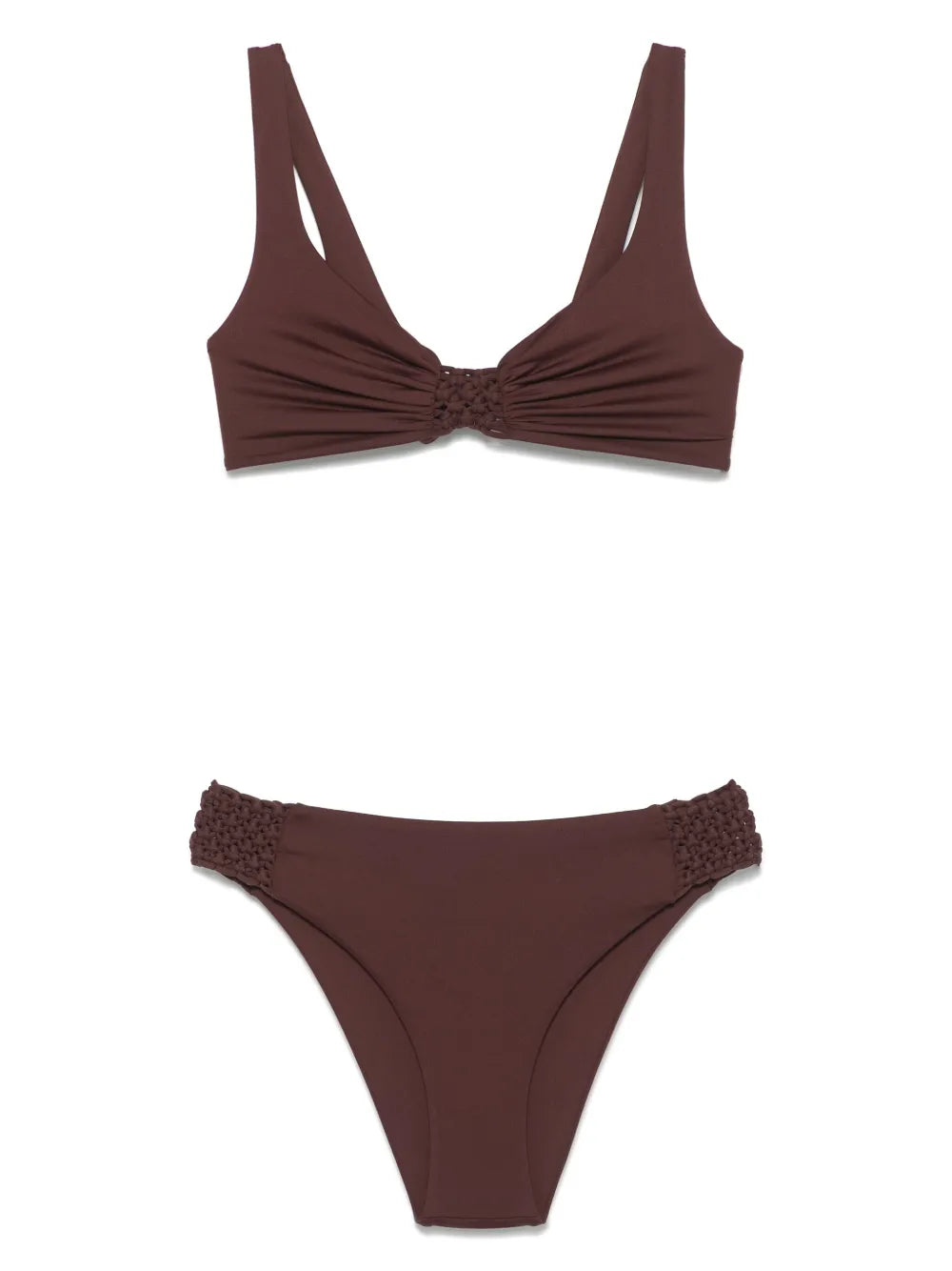 Macramé-Detail Bikini
