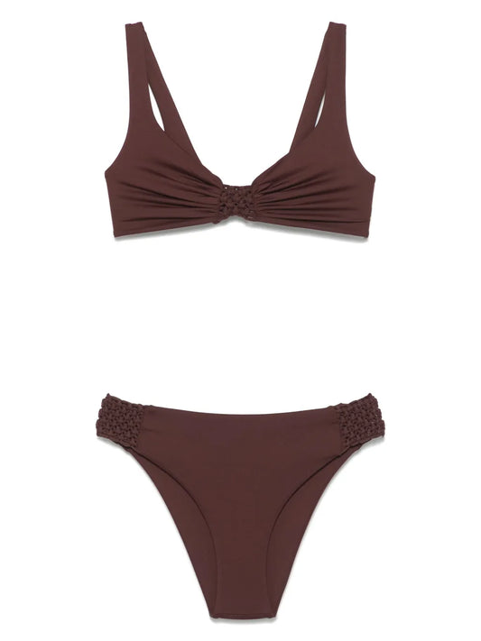 Macramé-Detail Bikini