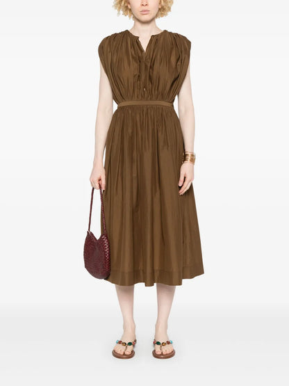 Ruffle Midi Dress
