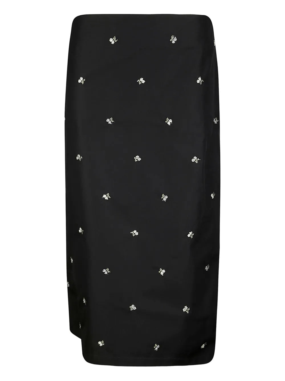Cotton Midi Skirt