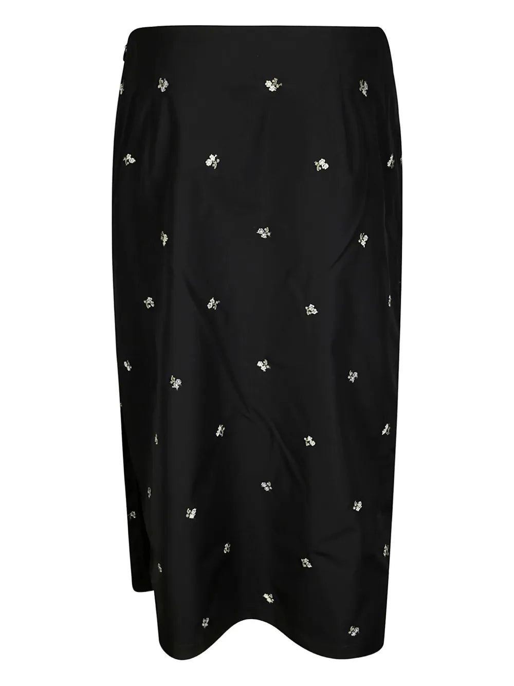 Cotton Midi Skirt