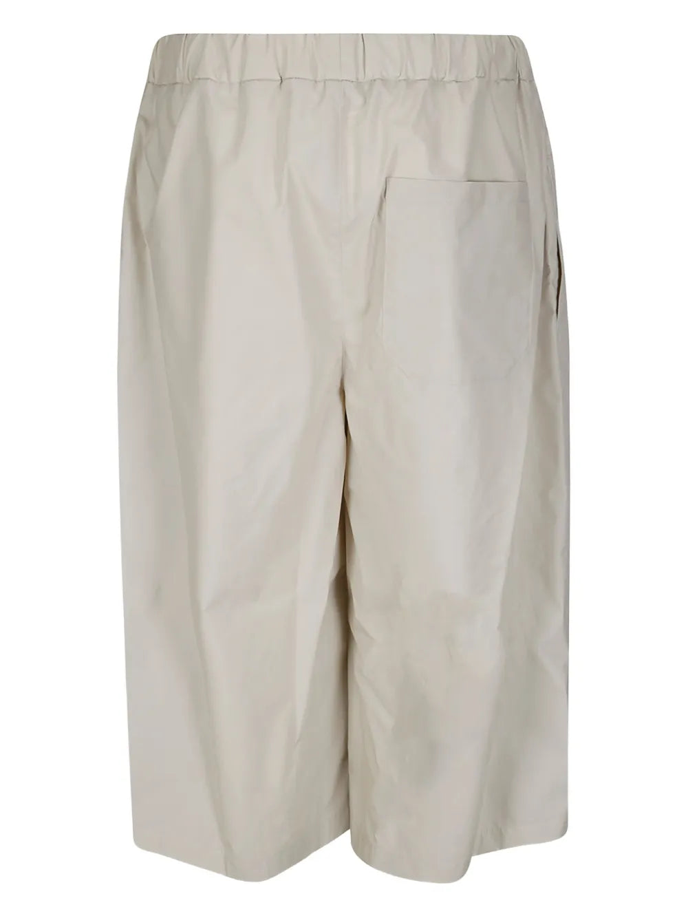 Waxed Poplin Shorts