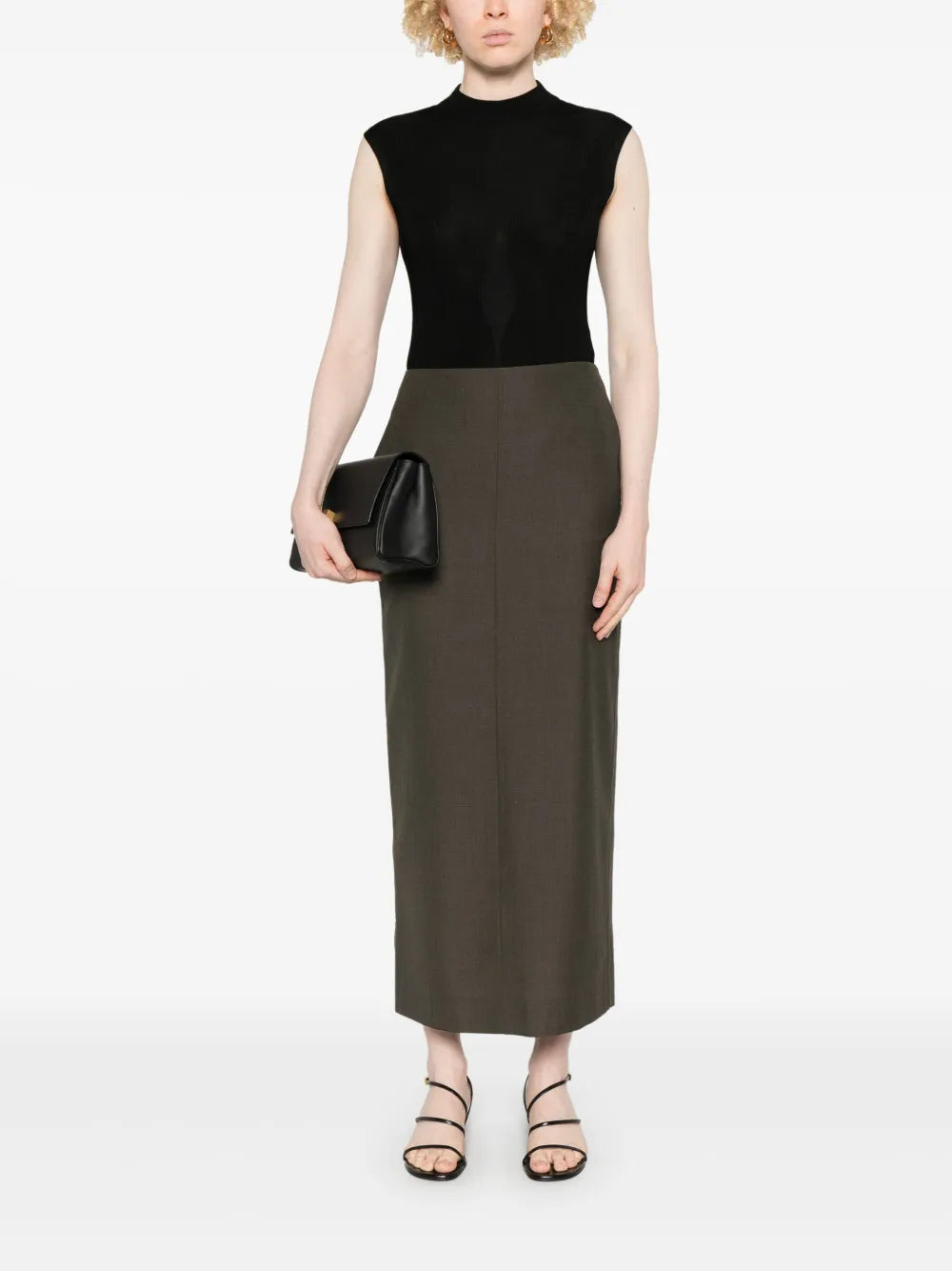 Pencil Midi Skirt
