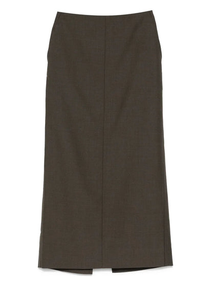 Pencil Midi Skirt