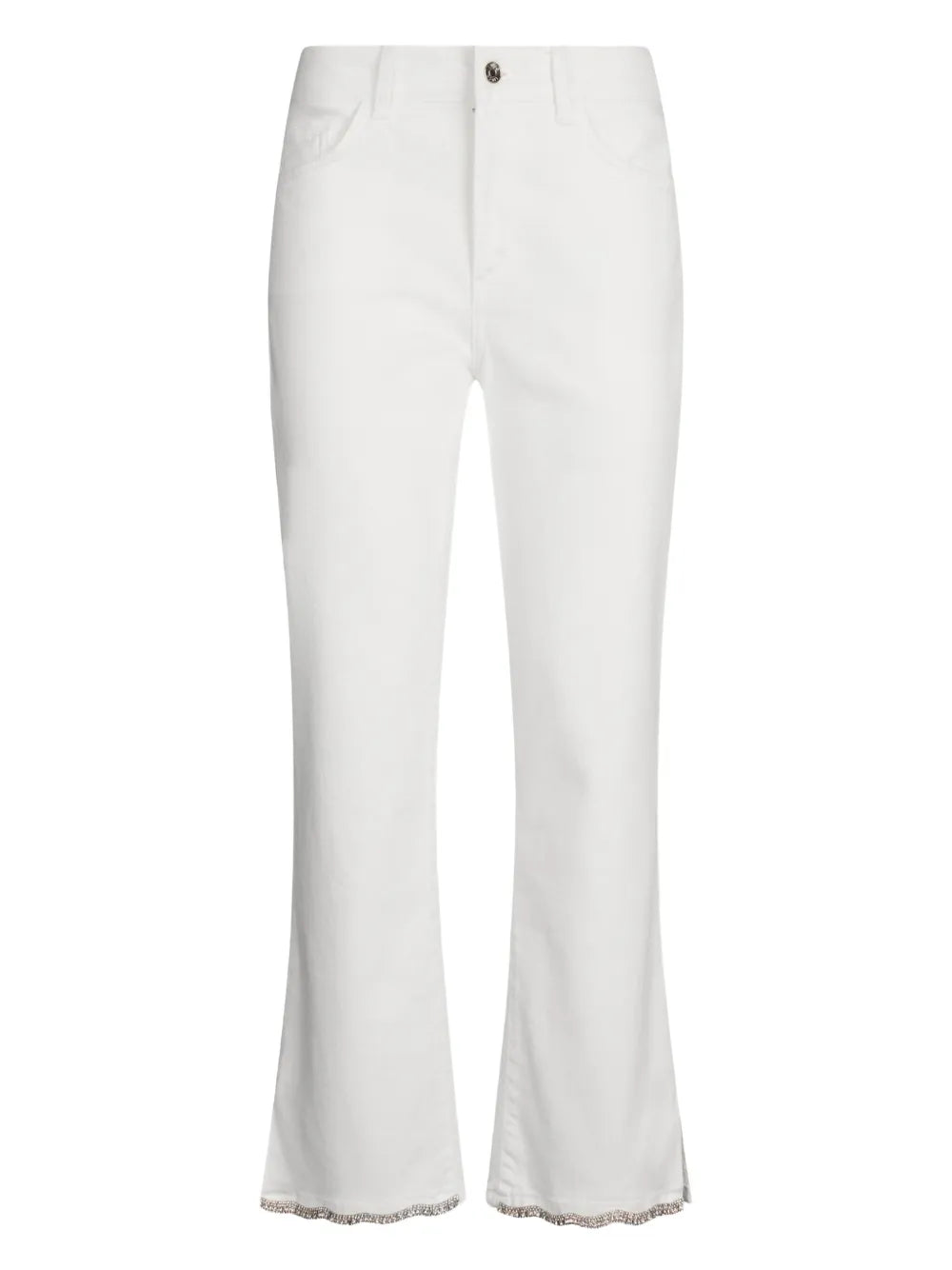 Rhinestone-Embellished Jeans