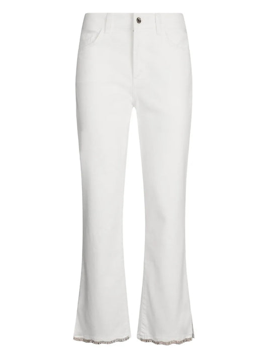 Rhinestone-Embellished Jeans