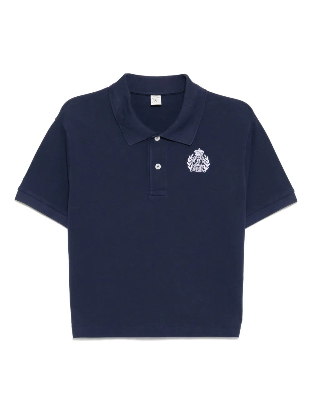 H&W Crest Pique Polo Top