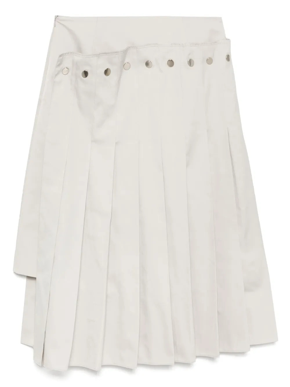 Double-Layered Pleated Skirt