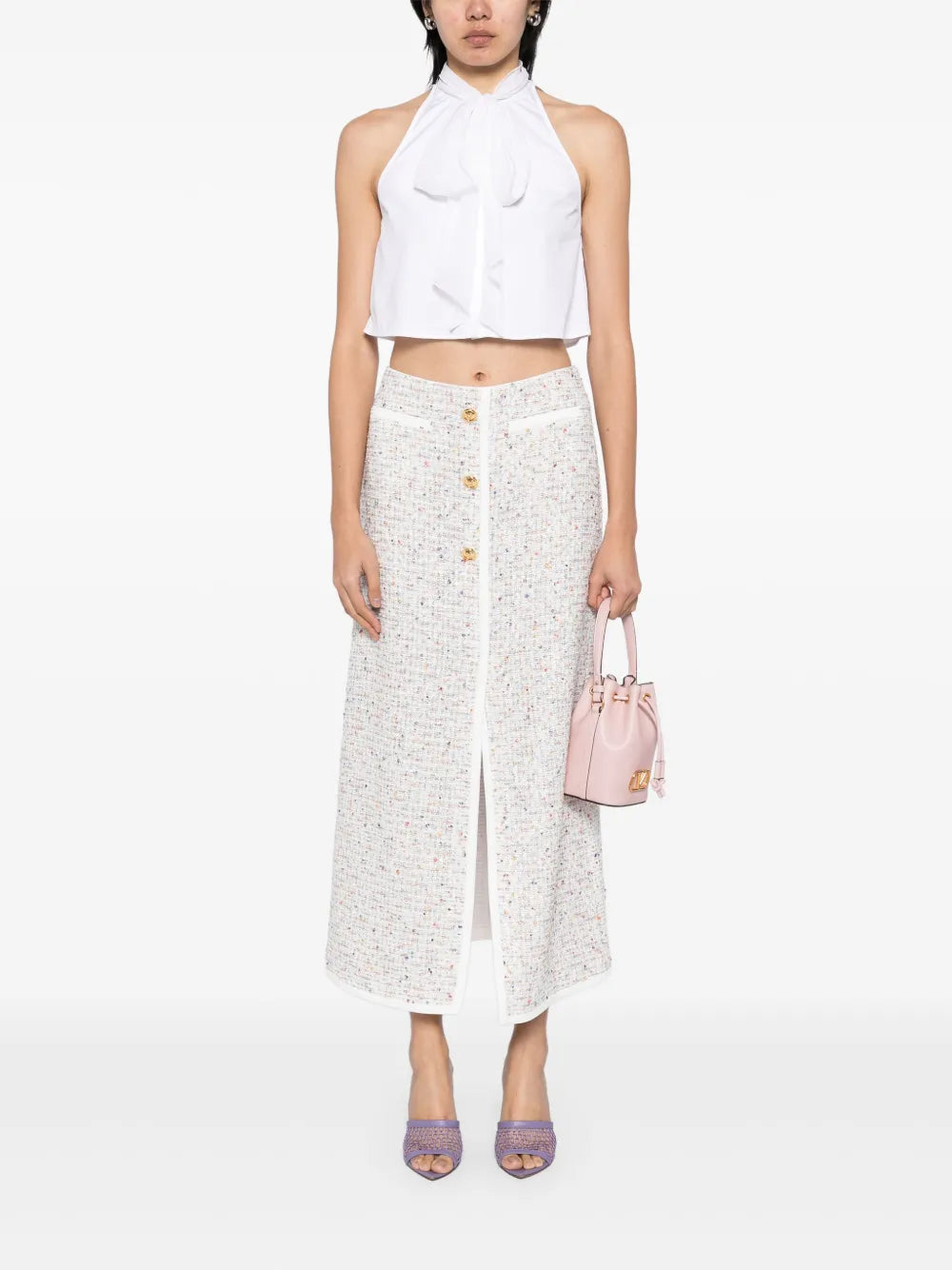 Sequin-Embellished Skirt