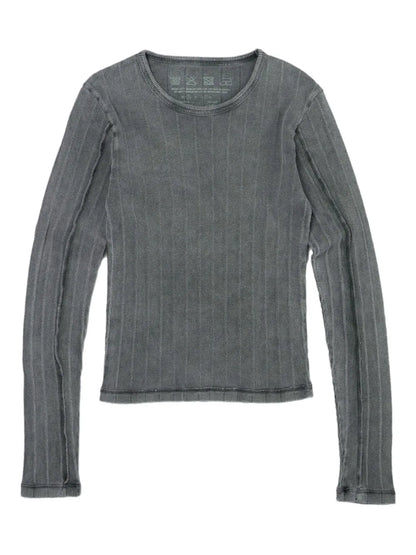 Ribbed-Knit Top