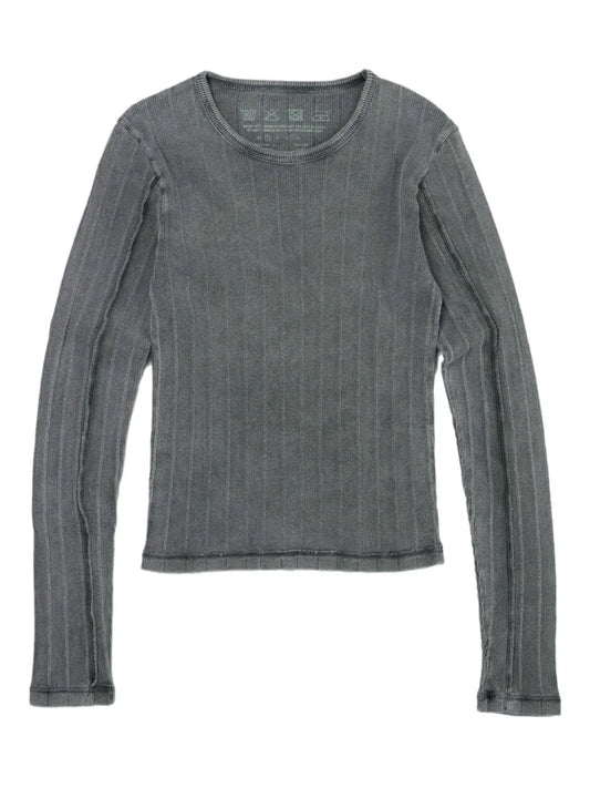 Ribbed-Knit Top