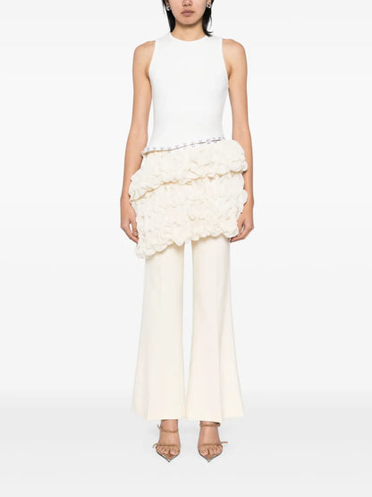 Broken Tulle Sleeveless Dress