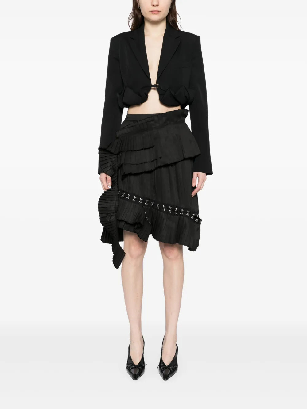 Broken Pleated Skirt
