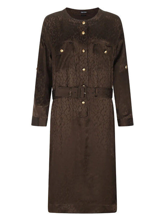 Belted Shirt Dress