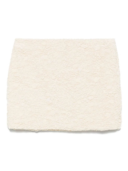 Papillon Jacquard Mini Skirt