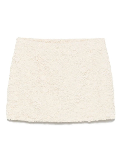 Papillon Jacquard Mini Skirt