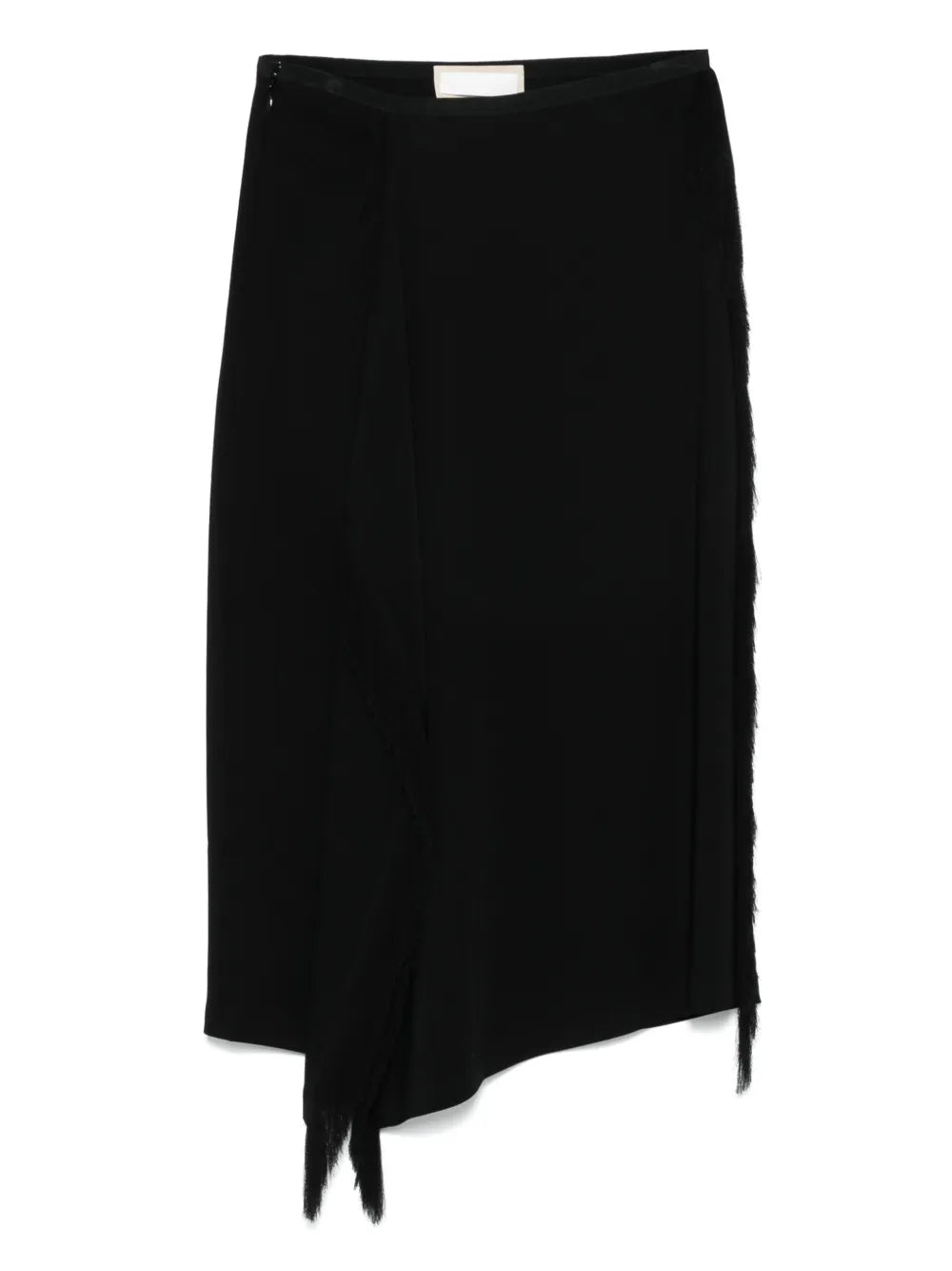 Fringed Midi Skirt