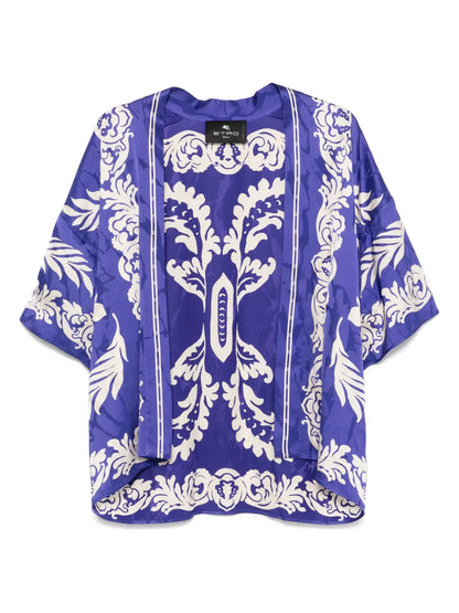 Floral-Print Jacket